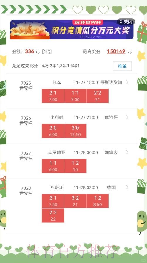 世界杯盘口在线热门 世界杯盘口在线热门